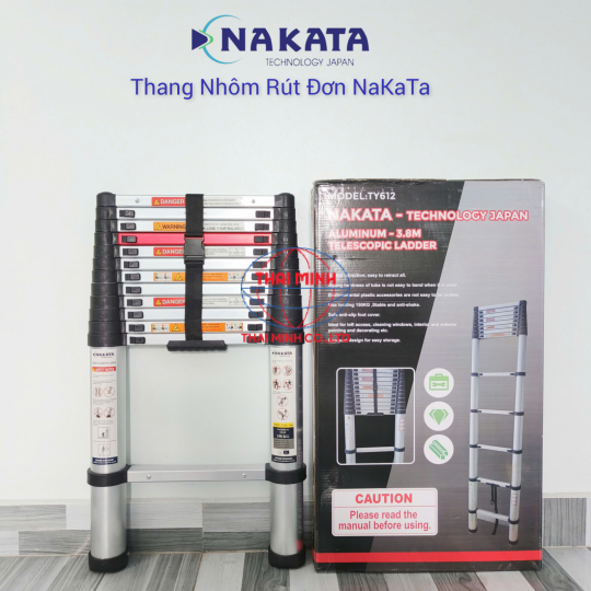 Thang Rút Đơn Đai Đen NakaTa Ty 612