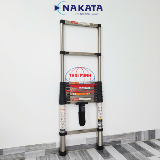 Thang Rút Đơn Inox Đai Đen Nakita TM132