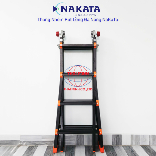 Thang Đa Năng Nakata Khoá Nhấn Màu Đen